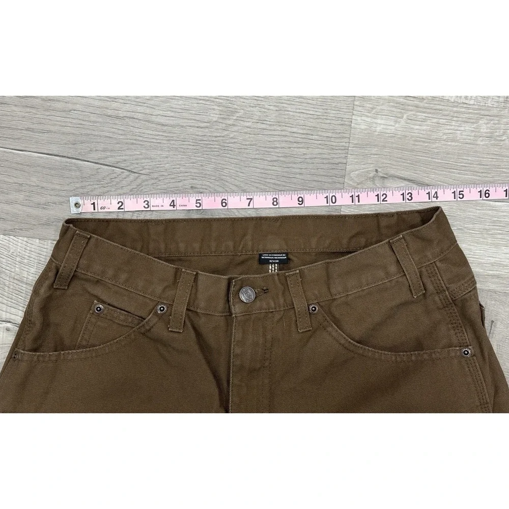 Dickies Carpenter Jeans Relaxed‎ Fit 32x30 Straight Brown Utility NWOT